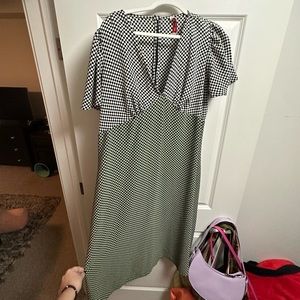 Lisa Says Gay Checkered Dress